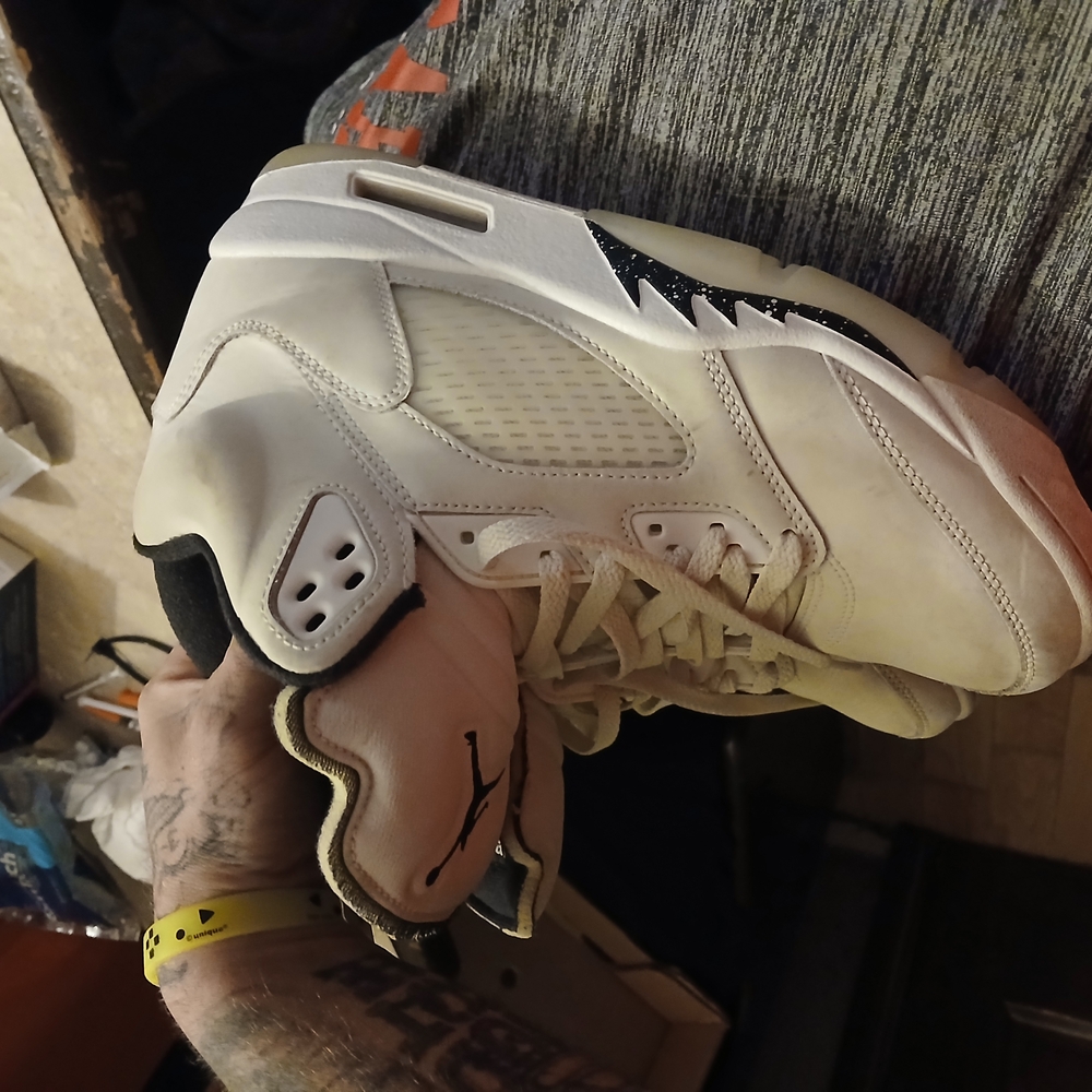 Jordan Athletic White and Black Shoes